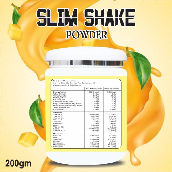 Slim Shake | Weight Loss Powder | Sarvshakti Ayurveda - Image 2
