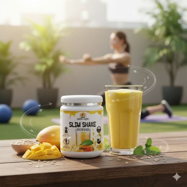 Slim Shake Powder – Ayurvedic Weight Management Formula (200g)