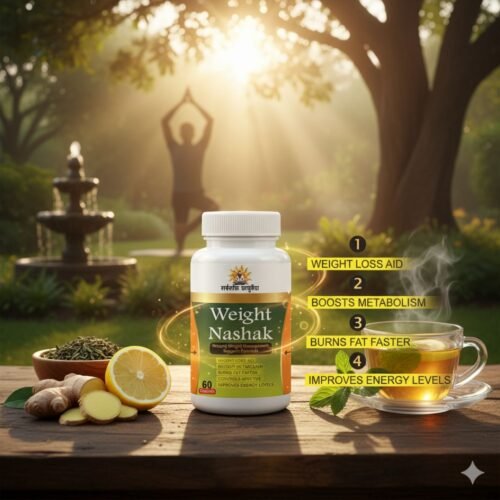 Weight Nashak Capsules – Ayurvedic Weight Loss & Fat Management Formula